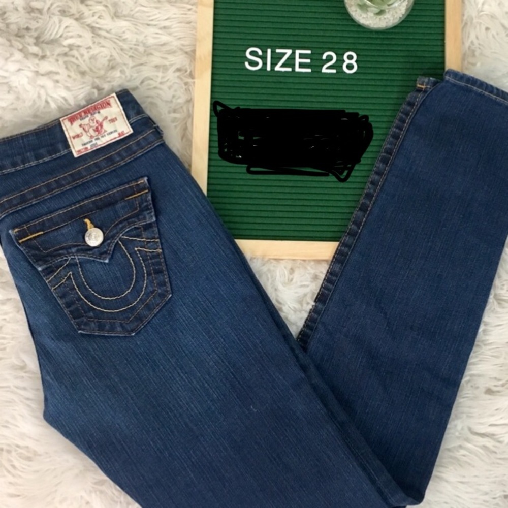 EUC True Religion Jodie Skinny Jeans in Sz. 28